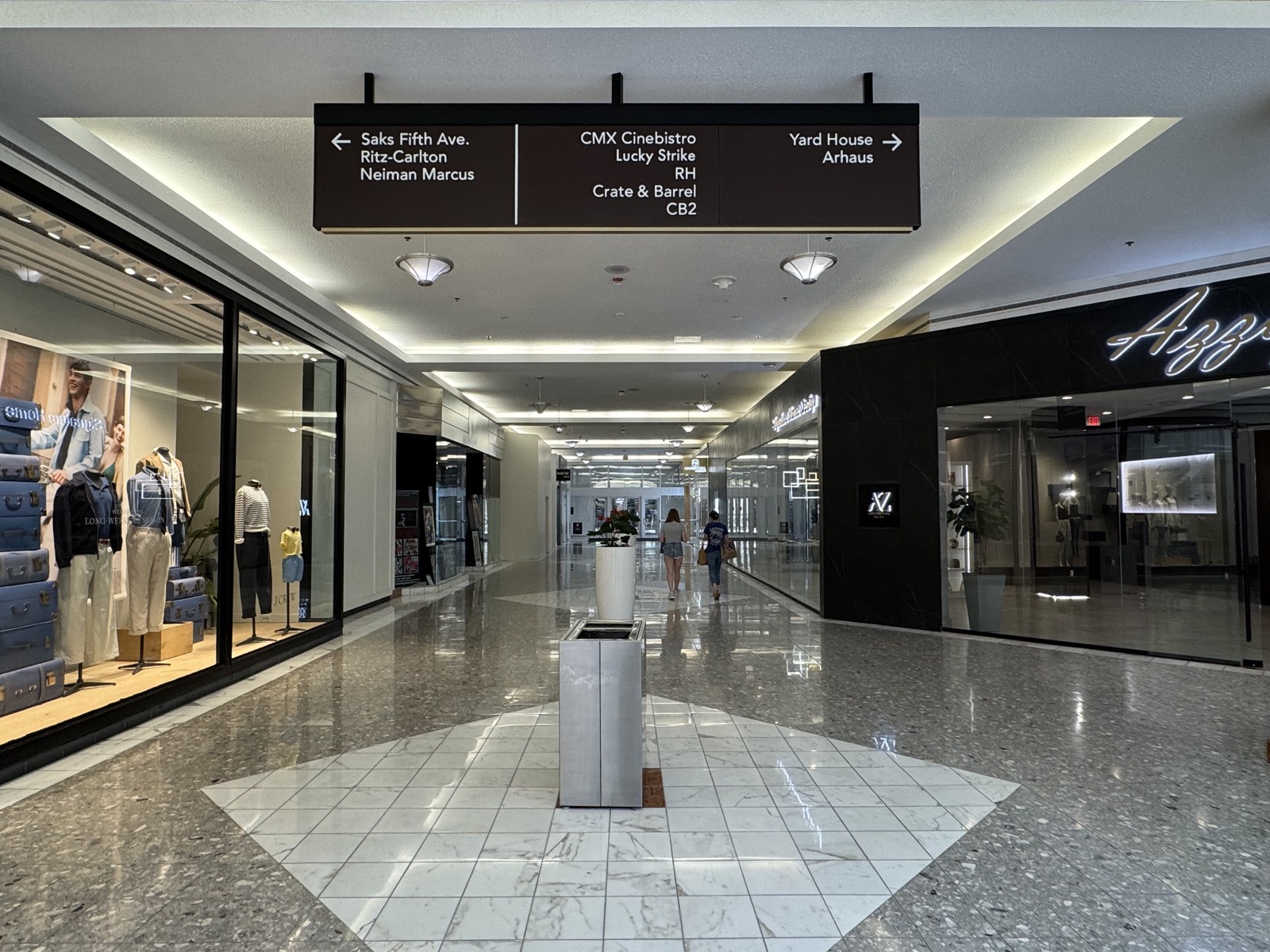 Interior wayfinding and directory signage