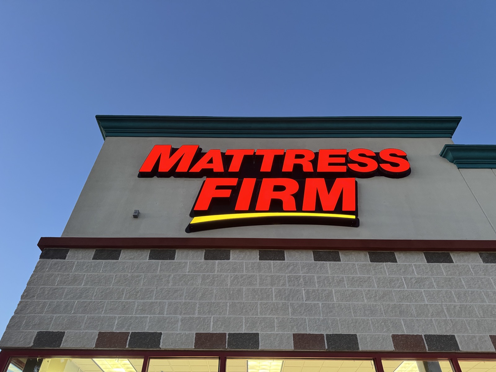 Commercial LED lighting installation